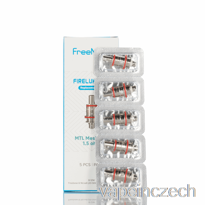 Freemax Fireluke 22 Mesh Coils 1,5ohm Coils Vape Bez Nikotinu